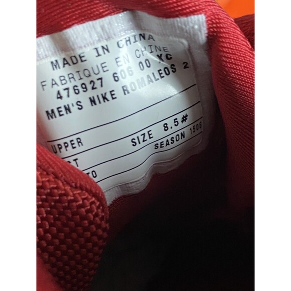 Size 8.5 - Nike Romaleos 2 Red Black - Picture 7 of 9